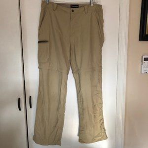 Scottevest TEC zip-off hiking pants size 36x32 nylon